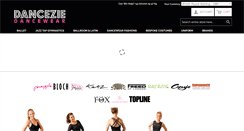 Desktop Screenshot of dancezie.com